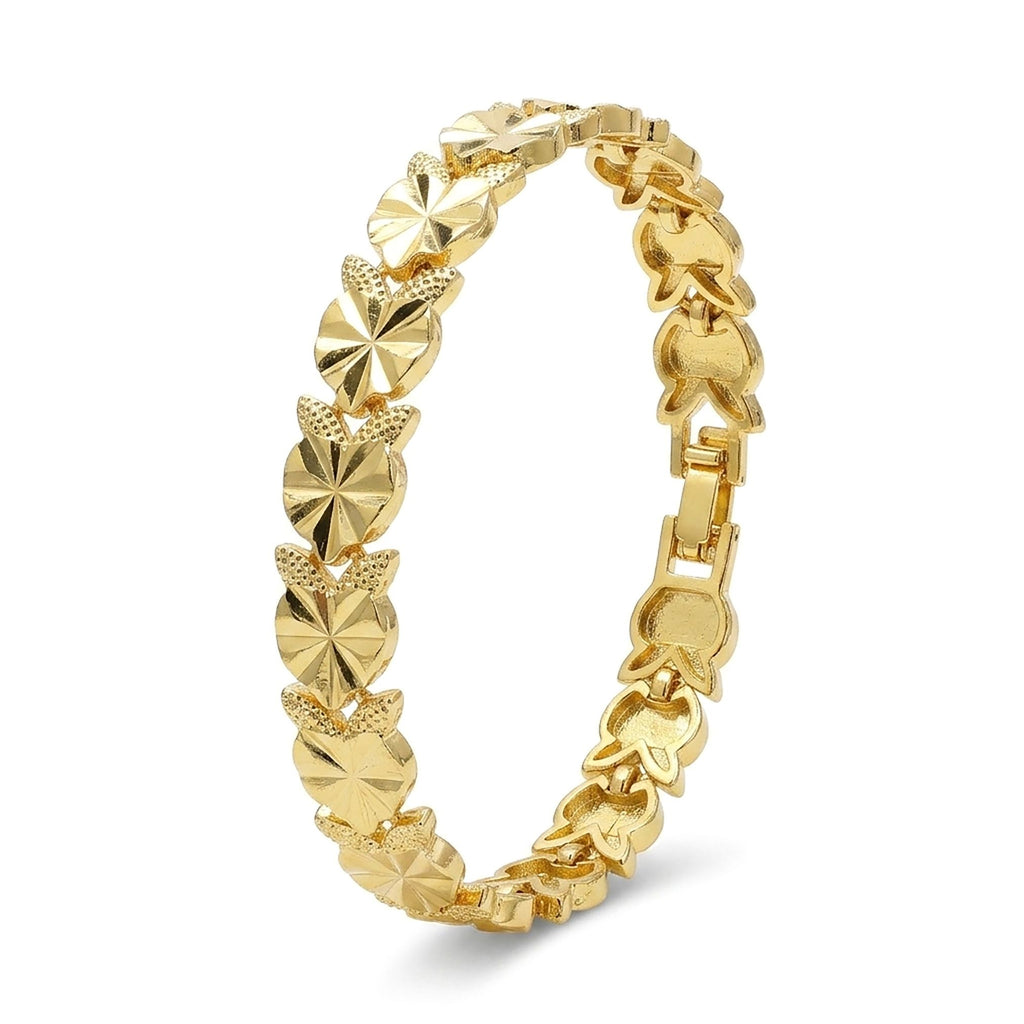 Takı Pusulası Amora 24K Gold Kaplama 8 mm Kadın Bileklik 4174KBV5D9