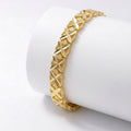 Takı Pusulası Clovera 24K Gold Kaplama 8 mm Kadın Bileklik 4174KBV5D2
