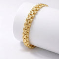 Takı Pusulası Nexa 24K Gold Kaplama 8 mm Kadın Bileklik 4174KBV5D3