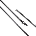 Takı Pusulası Spiral Çelik Kolye 3mm - Siyah 4174CEK048